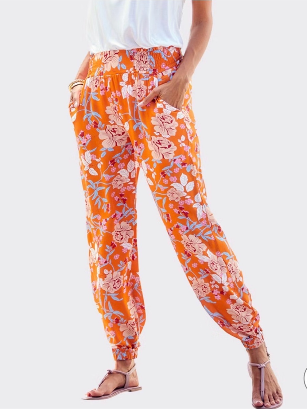 Lascana women’s  casual Floral boho pants